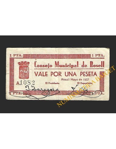 ROSELL (Castellón) - 1 peseta
