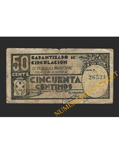 MANZANARES (Ciudad Real) - 50 céntimos