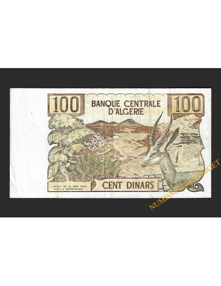 ARGELIA 100 DINARS 1970