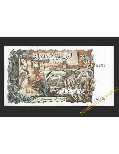 ARGELIA 100 DINARS 1970