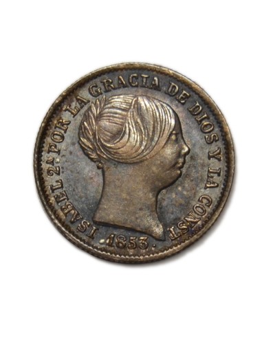 ISABEL II - 1 Real 1853 Madrid