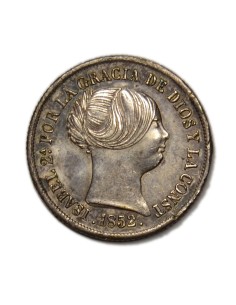 ISABEL II - 2 Reales 1852 Madrid