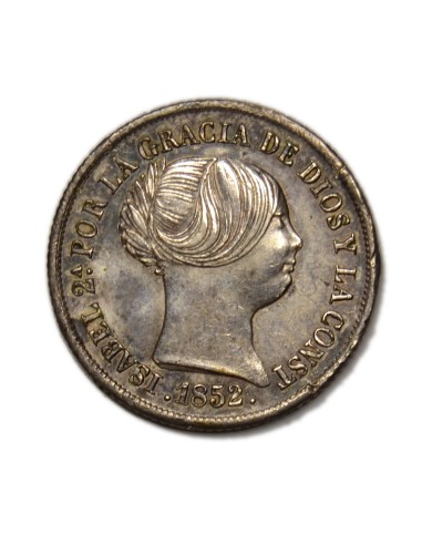 ISABEL II - 2 Reales 1852 Madrid