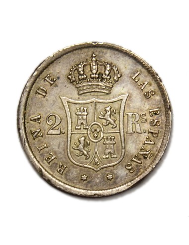 ISABEL II - 2 Reales 1852 Madrid