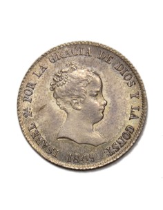 ISABEL II - 4 Reales 1849 Madrid