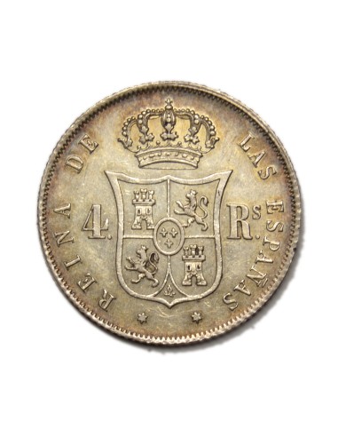 ISABEL II - 4 Reales 1859 Madrid