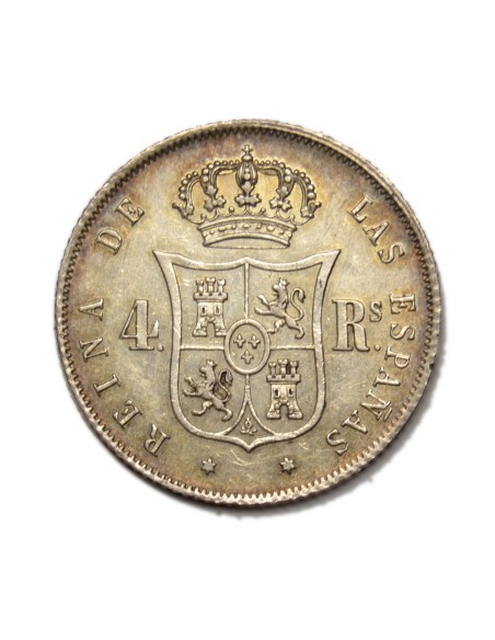 ISABEL II - 4 Reales 1859 Madrid