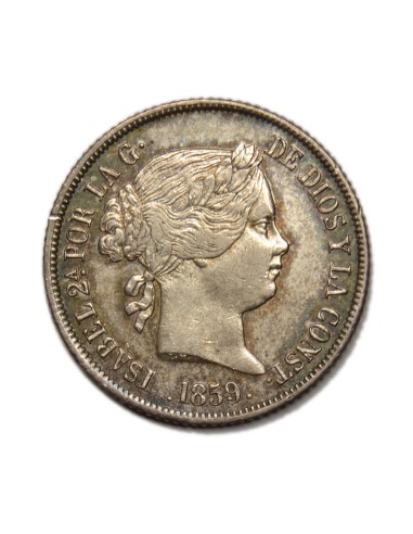 ISABEL II - 4 Reales 1859 Madrid