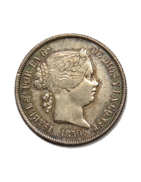 ISABEL II - 4 Reales 1859 Madrid