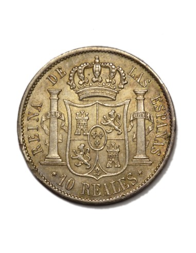 ISABEL II - 10 Reales 1852 Madrid