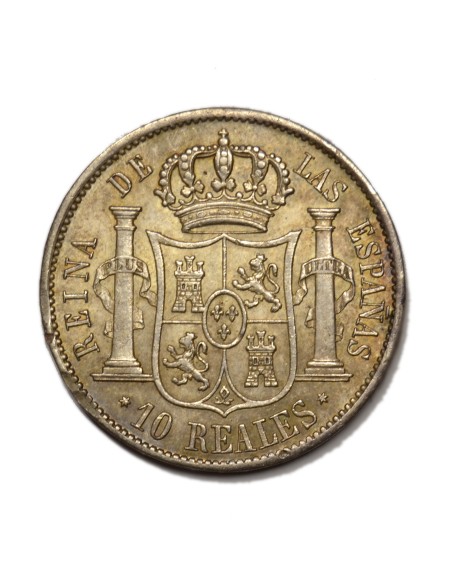 ISABEL II - 10 Reales 1852 Madrid