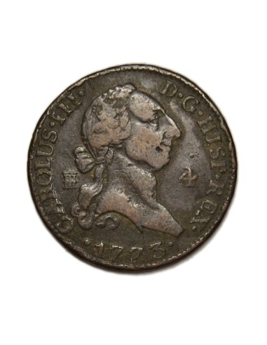 CARLOS III - 4 Maravedís 1773 Segovia