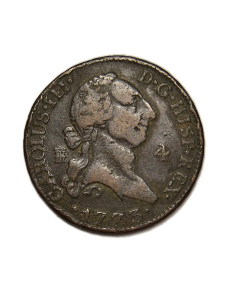 CARLOS III - 4 Maravedís 1773 Segovia