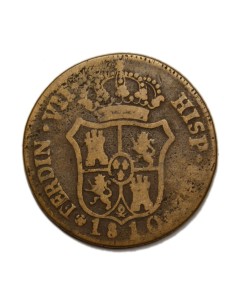 FERNANDO VII - 6 Quartos 1810 Reus o Tarragona