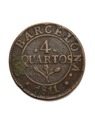 JOSÉ NAPOLEÓN - 4 QUARTOS 1811 BARCELONA