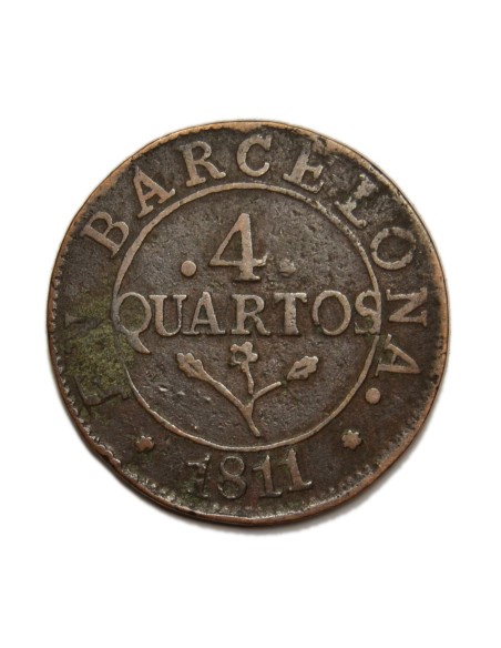 JOSÉ NAPOLEÓN - 4 QUARTOS 1811 BARCELONA