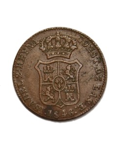 ISABEL II - 3 Cuartos 1846 Barcelona