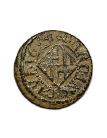 FELIPE IV - Ardit 1654 Barcelona
