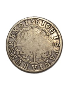 CARLOS III - 4 Reales 1761 Madrid 2