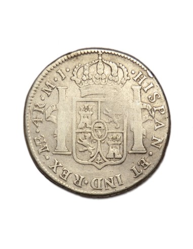 CARLOS III - 4 Reales 1777 Lima