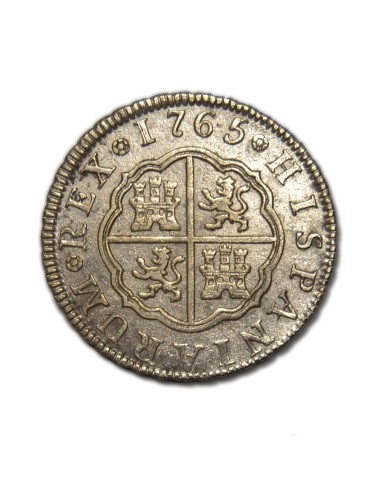 CARLOS III - 2 Reales 1765 Madrid