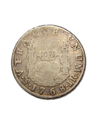 CARLOS III - 2 Reales 1768 Potosi
