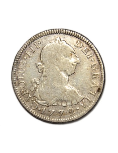 CARLOS III - 2 Reales 1772 Mexico