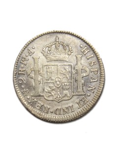 CARLOS III - 2 Reales 1772 Mexico 2