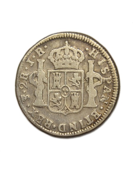 CARLOS III - 2 Reales 1775 Potosi