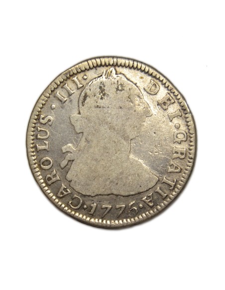 CARLOS III - 2 Reales 1775 Potosi