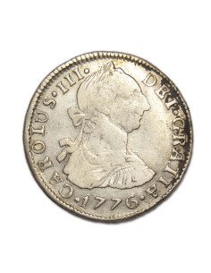 CARLOS III - 2 Reales 1776 Potosi