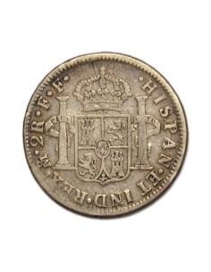 CARLOS III - 2 Reales 1779 México 2