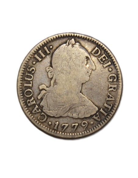 CARLOS III - 2 Reales 1779 México