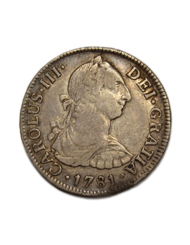 CARLOS III - 2 Reales 1781 México