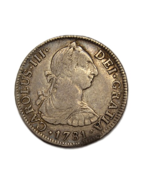 CARLOS III - 2 Reales 1781 México