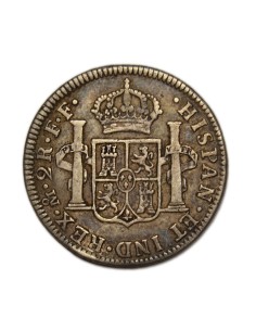 CARLOS III - 2 Reales 1781 México 2