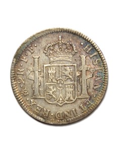 CARLOS III - 2 Reales 1782 México 2
