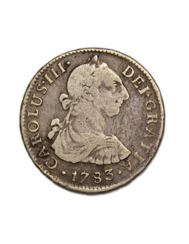 CARLOS III - 2 Reales 1783 Lima
