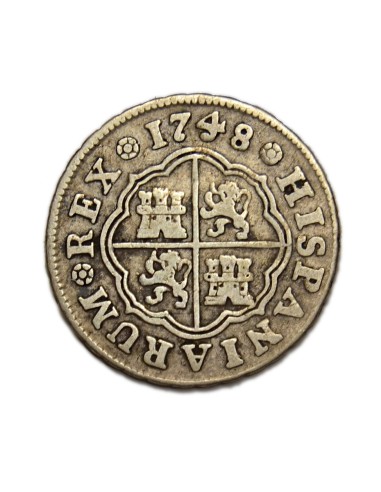FERNANDO VI - 1 Real 1748 Madrid