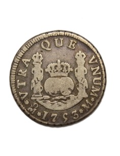 FERNANDO VI - 2 Reales 1753 México