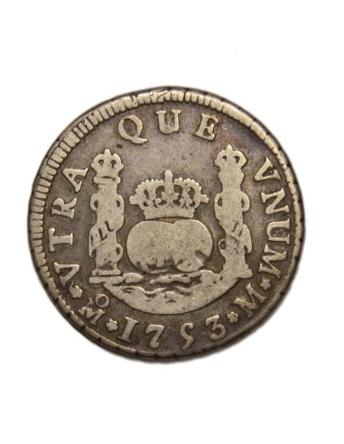 FERNANDO VI - 2 Reales 1753 México