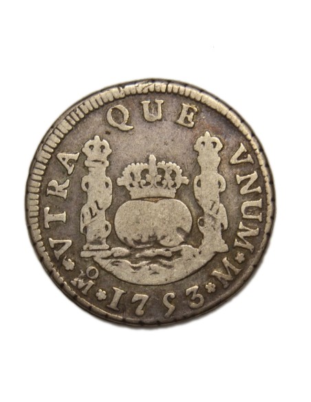 FERNANDO VI - 2 Reales 1753 México