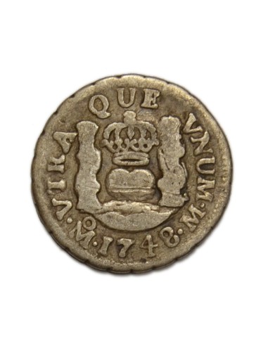 FERNANDO VI - 1/2 Real 1748 México