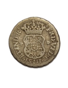 FERNANDO VI - 1/2 Real 1748 México 2