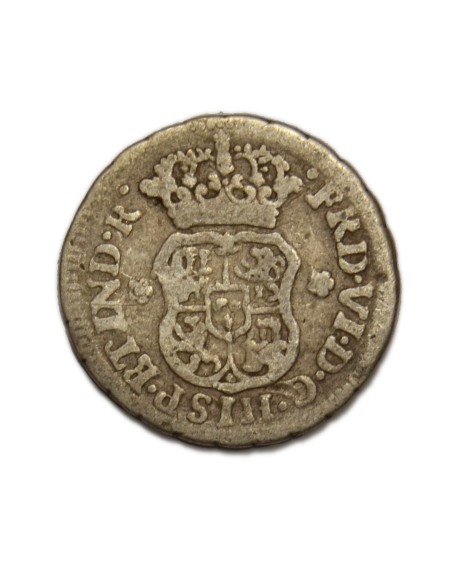 FERNANDO VI - 1/2 Real 1748 México