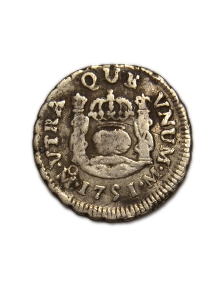 FERNANDO VI - 1/2 Real 1751 México