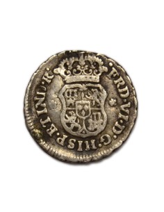 FERNANDO VI - 1/2 Real 1751 México 2