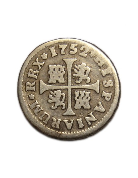 FERNANDO VI - 1/2 Real 1752 Madrid