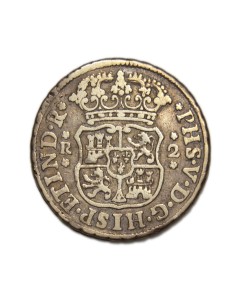 FELIPE V -  2 Reales 1746 México 2