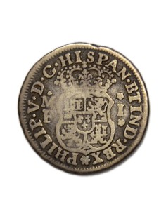 FELIPE V -  1 Real 1735 México 2